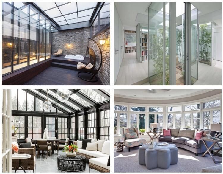 Customizable Super Transparent Tempered Glass Greenhouse Balcony