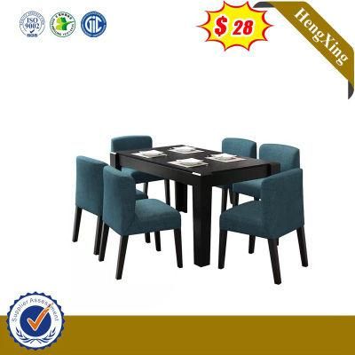 Modern Simple Appearance Excellent Quality Melamine Dining Table Set