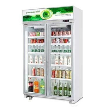 Supermarket Commercial Upright Beverages Display Refrigerator/Cooler Showcase