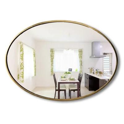 Hotel Dressing Room Elegant Golden Framed Art Mirror Design