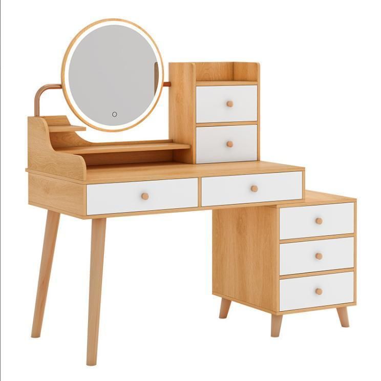 Modern Wholesale Makeup Table MDF Cabinet Dresser Dressing Table Furniture