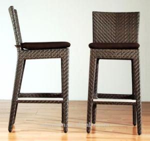 Rattan Cafe &amp; Bistro Furniture Outdoor Bar Chair and Stool MB-C6