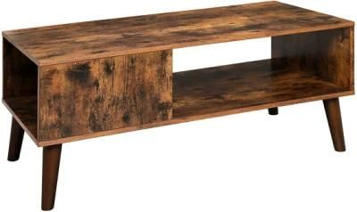 Free Sample Classic Puzzle Modern Wood Rubber Convertible Dining Coffee Table