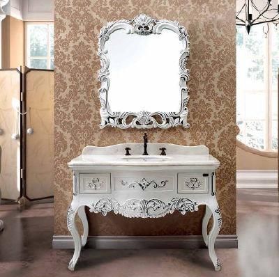 Made in China Bathroom Vanity with Bathtub White Floating