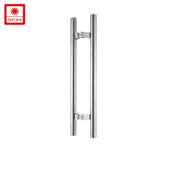 Aluminum Door Two Side Handle Stainless Steel Glass Door Pull Handle Furniture Door Handle (pH-079)