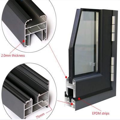 High Quality Cheap Extruded Aluminium Folding Door Profile