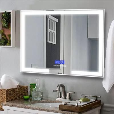 Wholesale Illuminated Lighted Wall Mount LED Bathroom Mirror 800 X 600mm