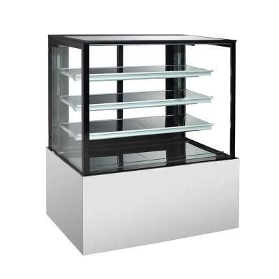 1500mm Commercial Display Chiller Glass Door Bakery Display Fridge Cake Showcase