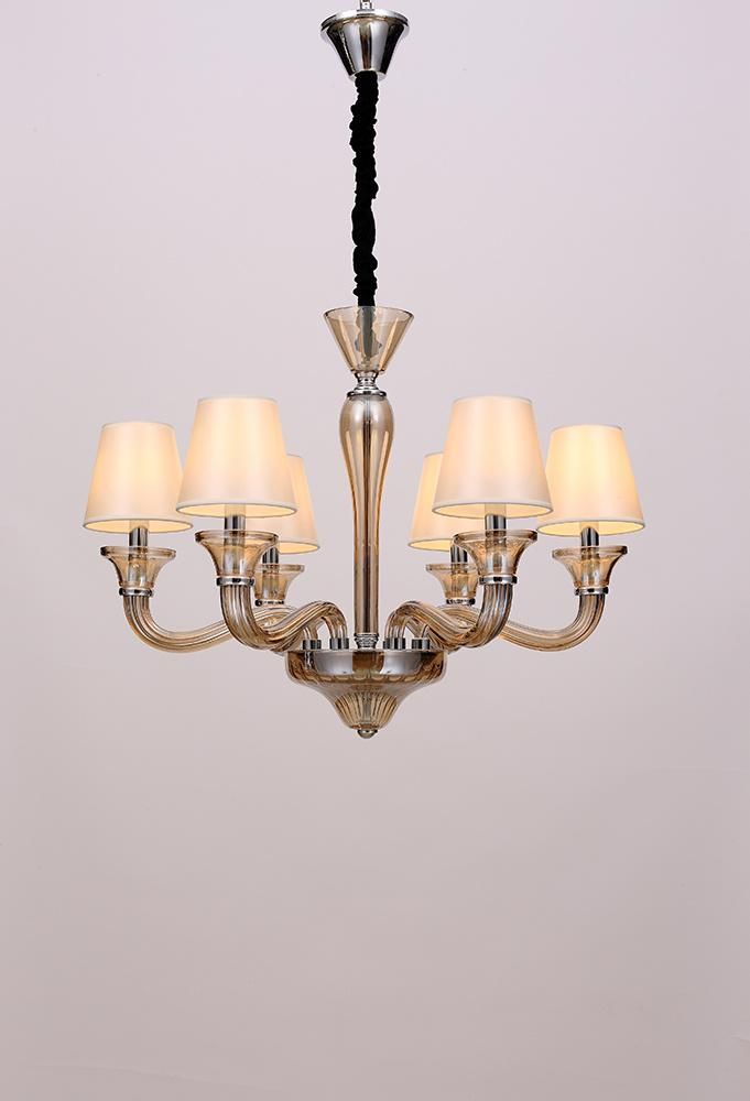 American Style Latest Elegant Living Room/ Restaurant Ceiling Lamp Shades Chandelier China Factory Supplier