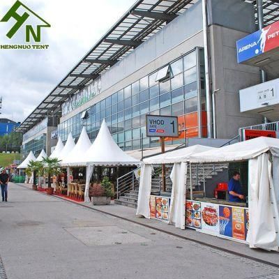 Outdoor 5X5m Exhibition Display Gazebo Pagoda Tent