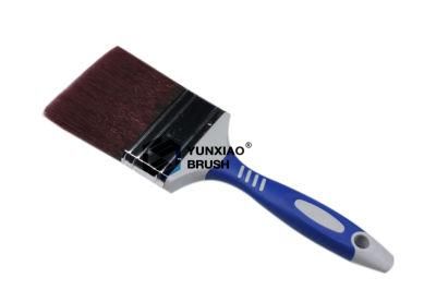 Rubber Handle Paint Brush with Pet