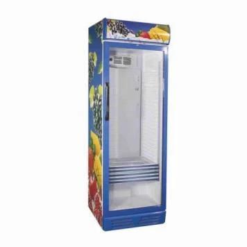 Factory Commercial 1050L Display Glass Door Refrigerated Freezer Showcase for Wholesale