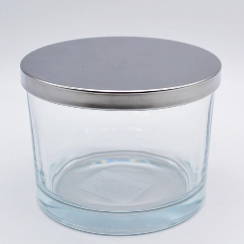 Glassware Clear Glass Jelly Candle Jar Candle Holder