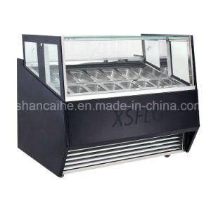 12 Flavours Gelato Glass Showcase in 1.2m Length