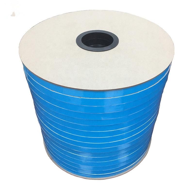 15X15X3mm Glass Buffer Pads Adhesive Backed Blue Rubber Pads for Glass Protection on Rolls