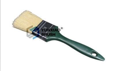 Hot Selling Wooden Handle Paint Brush with Bristle Green