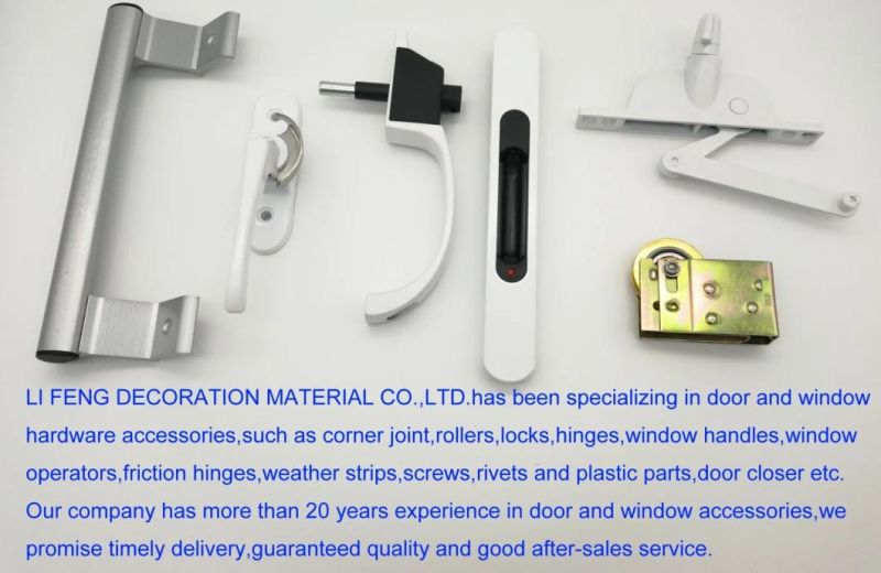 Stainless Steel Glass Door/Pull Shower Door Square Tube Handle for Door Hardware