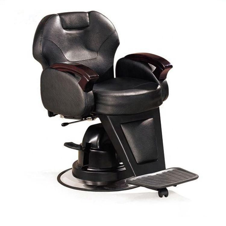 Hl-8190r Salon Barber Chair Hl-8190r for Man or Woman with Stainless Steel Armrest and Aluminum Pedal