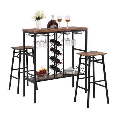 Nordic Restaurant Wine Dining Table/Bar Table with Stool