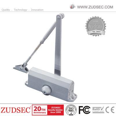 Heavy Duty Aluminum Alloy 45-65 Kg Automatic Small Door Closer for Fire Proof Door