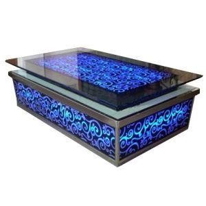 KTV Club Coffee Table with Toughened Glass (LH-B001)