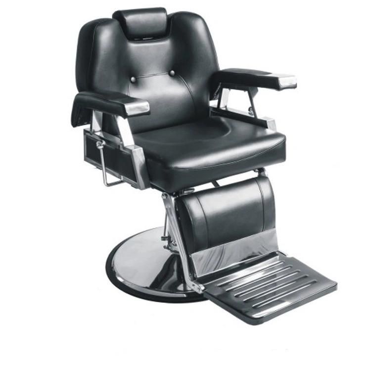 Hl-9209b Salon Barber Chair for Man or Woman with Stainless Steel Armrest and Aluminum Pedal