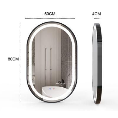 High-End Smart Glass Bathroom Mirror Wholesale Lighted Makeup Mirror