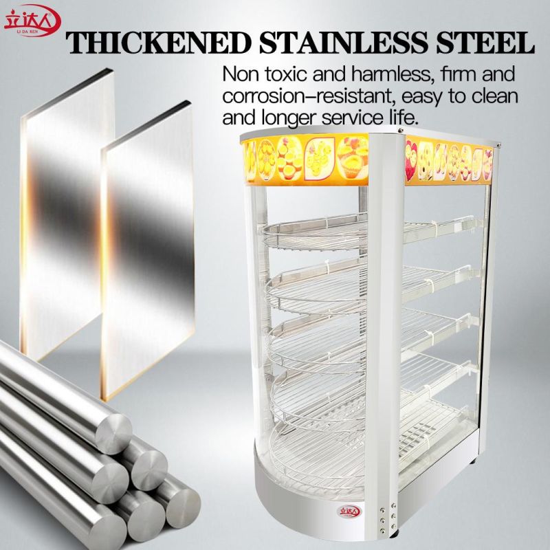 Disaply Cabinet Commercial Restaurant Equipment Glass Food Warmer Display Showcase/Showcase Display/Display Showcase Table