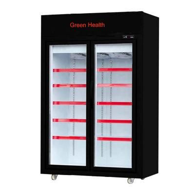 Commercial Refrigerator Freezer Upright Freezer Showcase for Supermarket Chain Store