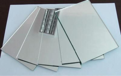 3mm 4mm 5mm 6mm Silver Mirror Double Coated Mirror Glass Flat