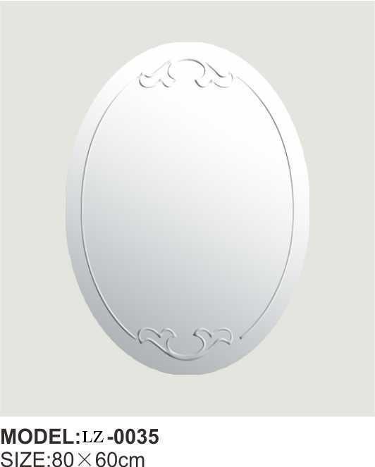 Hot Sale Cheap Price Modern Bathroom Frameless Glass Mirror (LZ-416)