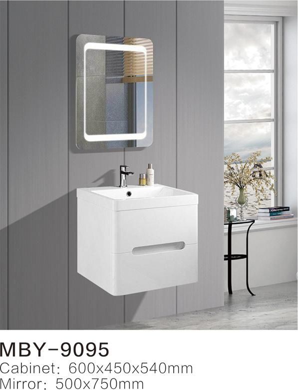 European Style Washroom Modern Bathroom Mirror Cabinet with Leg Floor Standing Bathroom Cabinets From Manufacturer