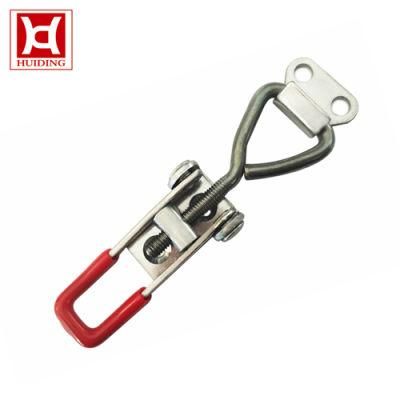 Steel Metal Adjustable Toggle Clamp, Customized Flexible Tiny Toggle Latch Clamp, and Hook Used on Micro Machine Hardware in Stock