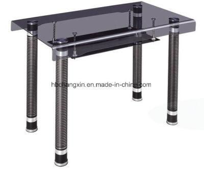 High Quality Bent Tempered Glass Dining Table