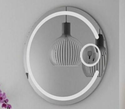Round Oval LED Backlit Bathroom Mirror with Light