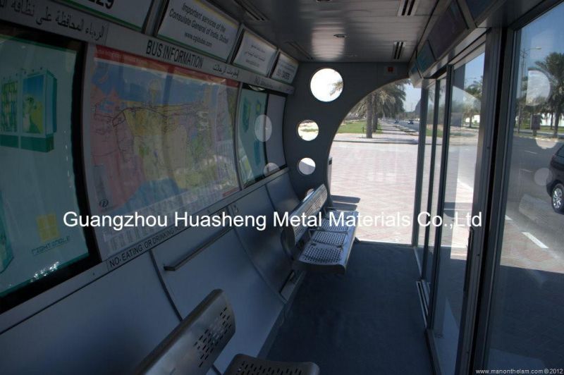 Bus Shelter with Metal (HS-BS-B032)