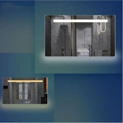 Bathroom Light Mirror Wall-Mounted Anti-Fog Smart Bathroom Mirror