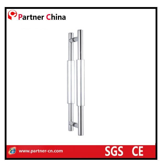 Heavy Duty Swing Door Handle Stainless Steel Double Sided H Shape Sliding Door Handle