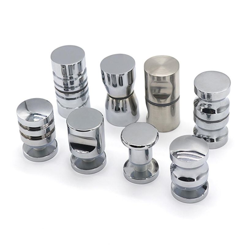 Bathroom Tempered Glass Sliding Door Shower Knob Handle