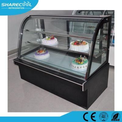 2000mm Commercial Refrigerated Cake Showcase