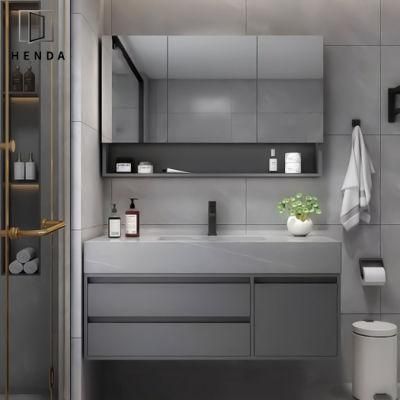 Customized Sizes Stainless/Wood Waterproof Material Wall Bathroom Cabinet