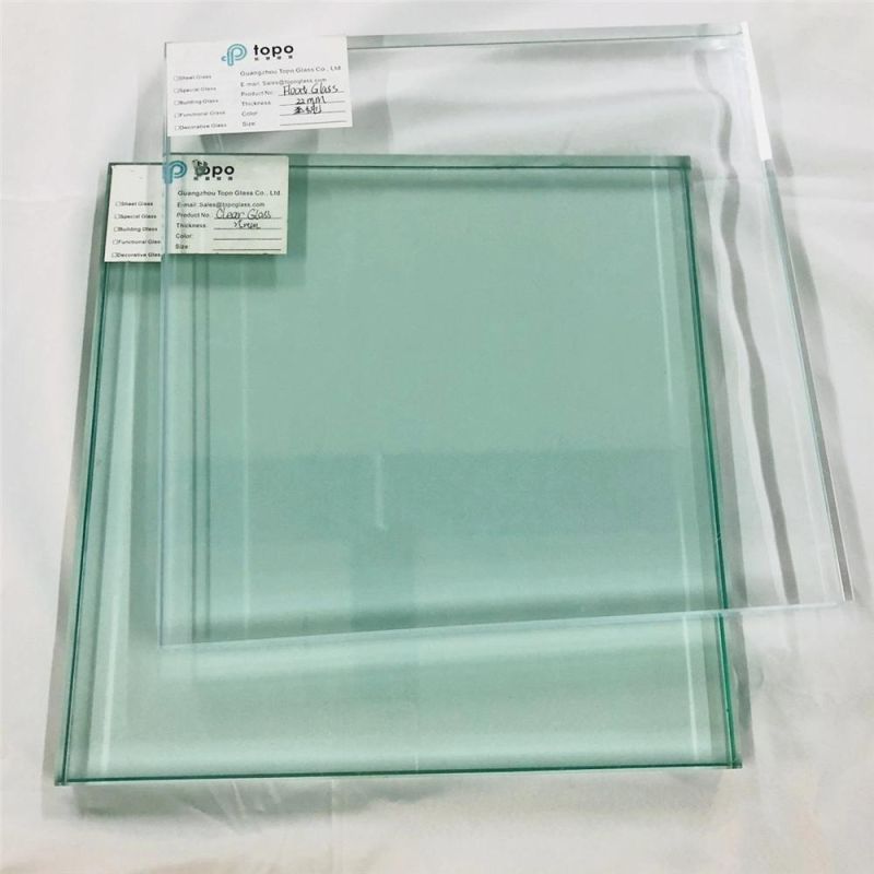 25mm Clear Transparent Float Glass Sheet for Sale (W-TP)