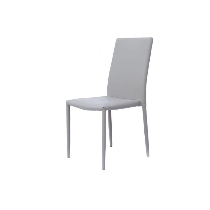 Modern Home Restaurant Hotel Furniture PU Leather Steel Banquet Wedding Outdoor Garden Furniture Chair for Dining Room