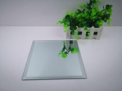 6 mm Thick Clear Mirror with Flat Polished Edge