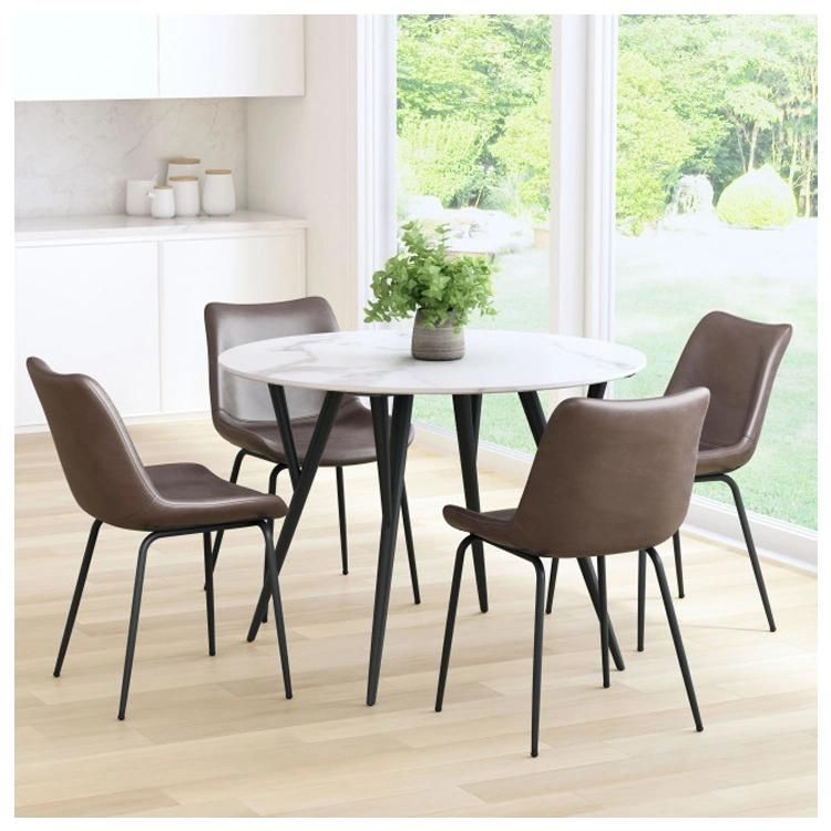Modern Home Restaurant Outdoor Furniture Table Chairs Round Dining Table Corner Family Pretty Dining Tables China Sample Stand Dining Table Event