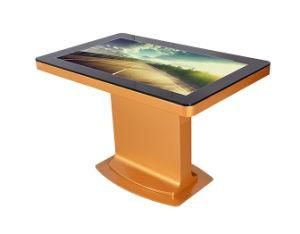 43 Inch Digital Interactive Smart Touch Screen LCD Coffee Bar Dinning Table with Computer for Restaurant Kids Game Conference
