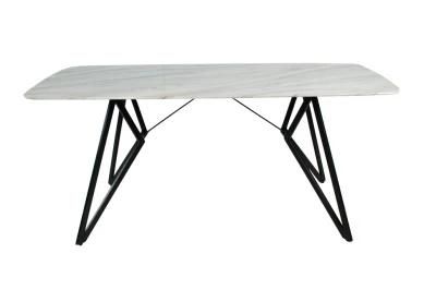Modern Dining Furniture Glass Top Coffee Table Table Marble Top Banquet Wedding Restaurant Dining Table
