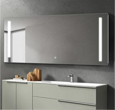 Amazon Hot Home Decor Wall Mounted LED Lighted Bathroom Mirror