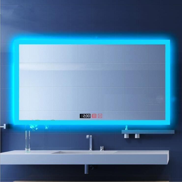 Smart Bathroom Light Mirror Wall-Mounted Anti-Fog Bathroom Mirror