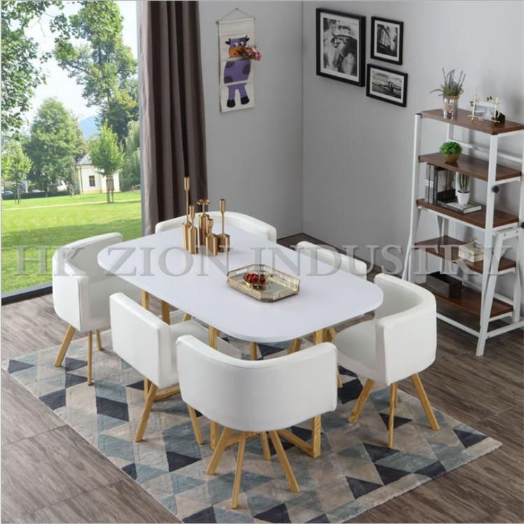 Glass Dining Table and Chair Tempered Glass Dining Table and Chair Combination Shop Tea Coffee Shop Table Negotiating Table